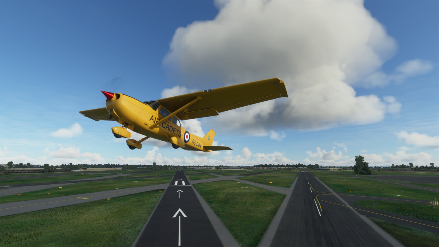 RAAF Air Cadets Cessna 172 “Yellow Peril” (Analogue Gauge) – Microsoft ...