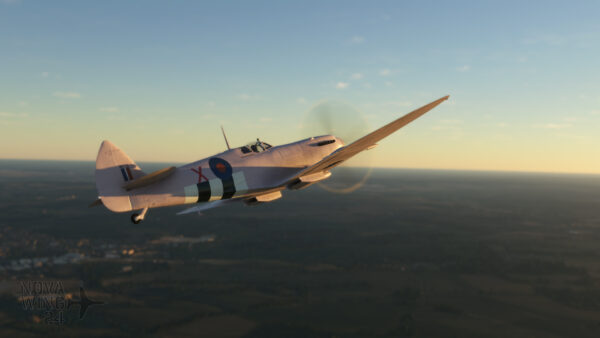 Supermarine Spitfire FR Mk IX MK716 for Microsoft Flight Simulator
