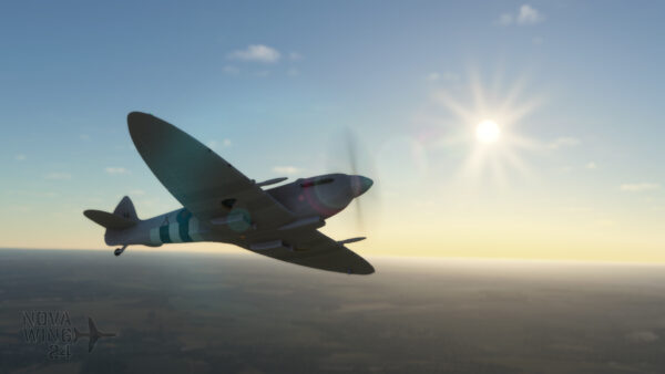 Supermarine Spitfire FR Mk IX MK716 for Microsoft Flight Simulator